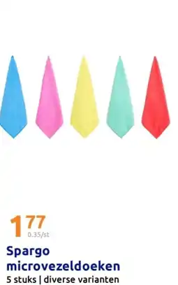 Action Spargo microvezeldoeken aanbieding