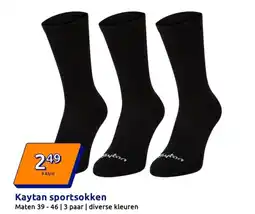 Action Kaytan sportsokken aanbieding