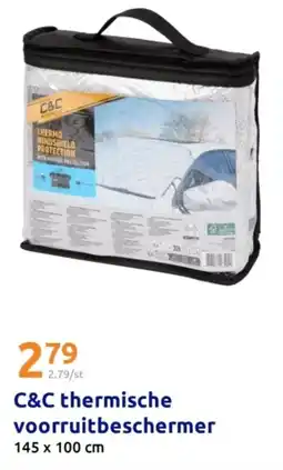 Action C&C thermische voorruitbeschermer aanbieding