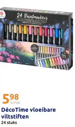 Action Déco Time vloeibare viltstiften aanbieding