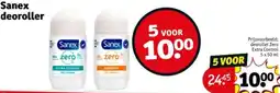 Kruidvat Sanex deoroller aanbieding