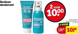 Kruidvat Deoleen deodorant aanbieding