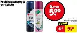 Kruidvat Kruidvat scheergel en schuim aanbieding