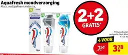 Kruidvat Aquafresh mondverzorging aanbieding
