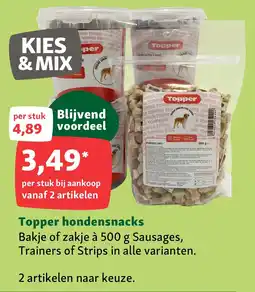 Maxi Zoo Topper Hondensnacks aanbieding