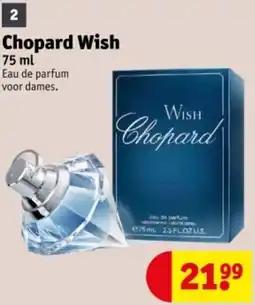 Kruidvat Chopard Wish aanbieding