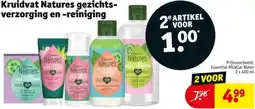 Kruidvat Kruidvat Natures gezichtsverzorging en reiniging aanbieding