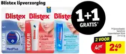 Kruidvat Blistex lipverzorging aanbieding