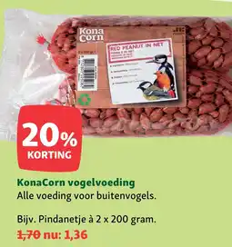 Maxi Zoo KonaCorn Vogelvoeding aanbieding