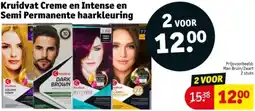 Kruidvat Kruidvat Creme en Intense en Semi Permanente haarkleuring aanbieding