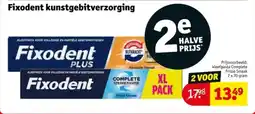 Kruidvat Fixodent Kunstgebitverzorging aanbieding