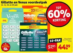 Kruidvat Gillette en Venus voordeelpak aanbieding