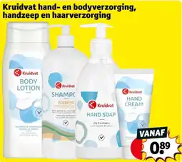 Kruidvat Kruidvat hand en bodyverzorging, handzeep en haarverzorging aanbieding