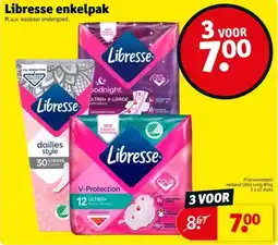 Kruidvat Libresse enkelpak aanbieding