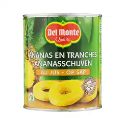 Dirk Del Monte Ananasschijven op sap aanbieding