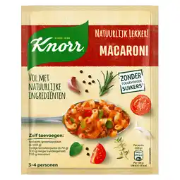 Dirk Knorr Kruidenmix natuurlijk macaroni aanbieding