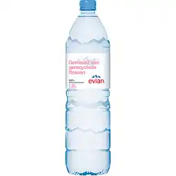 Dirk Evian Mineraalwater koolzuurvrij aanbieding