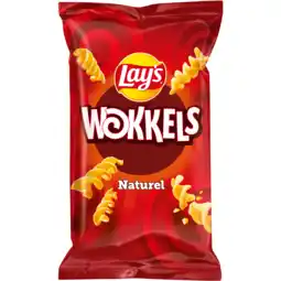 Dirk Lay's Wokkels naturel zout aanbieding