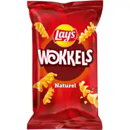 Dirk Lay's Wokkels naturel zout aanbieding