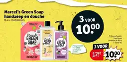 Kruidvat Marcel's Green Soap handzeep en douche aanbieding