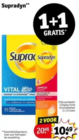 Kruidvat Supradyn aanbieding