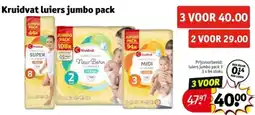 Kruidvat Kruidvat luiers jumbo pack aanbieding