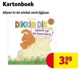 Kruidvat Kartonboek aanbieding