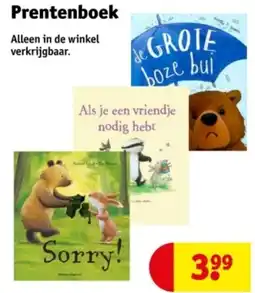 Kruidvat Prentenboek aanbieding