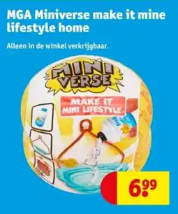 Kruidvat MGA Miniverse make it mine lifestyle home aanbieding
