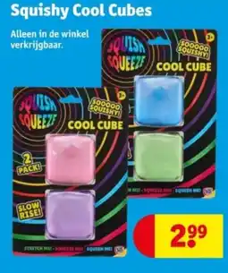 Kruidvat Squishy Cool Cubes aanbieding