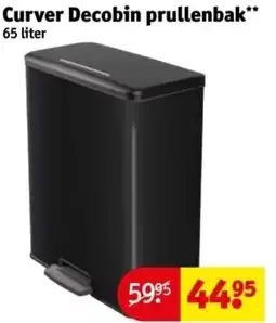 Kruidvat Curver Decobin prullenbak aanbieding