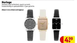 Kruidvat Horloge aanbieding
