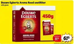 Kruidvat Douwe Egberts Aroma Rood snelfilter aanbieding
