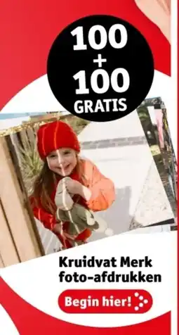 Kruidvat Kruidvat Merk foto-afdrukken aanbieding