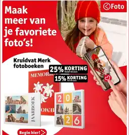 Kruidvat Kruidvat Merk fotoboeken aanbieding
