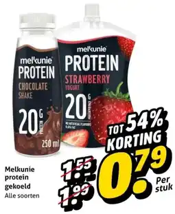 Hoogvliet Melkunie protein gekoeld aanbieding