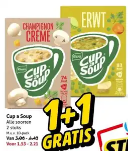Hoogvliet Cup a Soup aanbieding