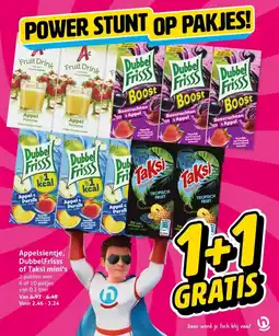 Hoogvliet Appelsientje, DubbelFrisss of Taksi mini's aanbieding