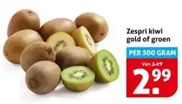 Hoogvliet Zespri kiwi gold of groen aanbieding