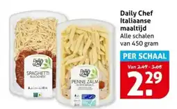 Hoogvliet Daily Chef Italiaanse maaltijd aanbieding