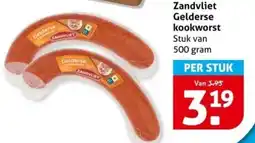 Hoogvliet Zandvliet Gelderse kookworst aanbieding