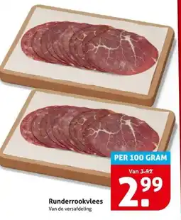 Hoogvliet Runderrookvlees aanbieding