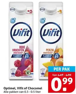 Hoogvliet Optimel, Vifit of Chocomel aanbieding
