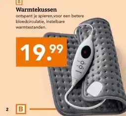 Blokker Warmtekussen aanbieding