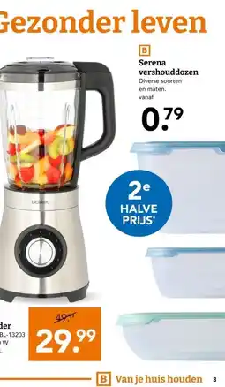 Blokker Serena vershouddozen aanbieding