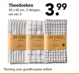 Blokker Theedoeken aanbieding