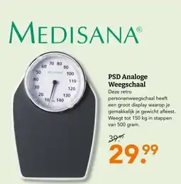 Blokker PSD Analoge Weegschaal aanbieding