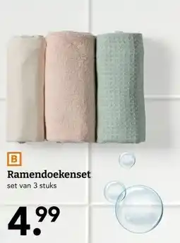 Blokker Ramendoekenset aanbieding
