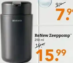 Blokker ReNew Zeeppomp aanbieding