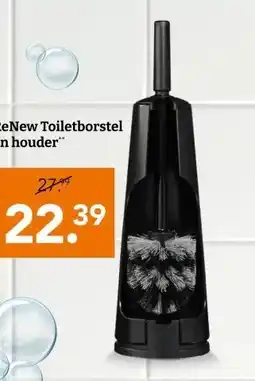 Blokker ReNew Toiletborstel en houder aanbieding